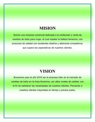 Mision vision