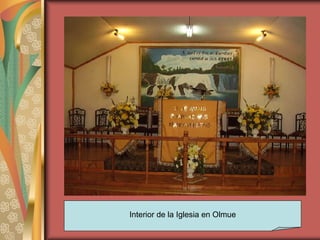 Interior de la Iglesia en Olmue 