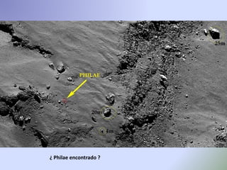 ¿ Philae encontrado ?
 