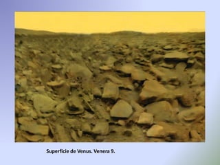 Superficie de Venus. Venera 9.
 