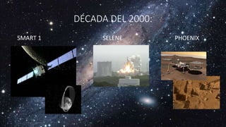 DÉCADA DEL 2000:
SMART 1 SELENE PHOENIX