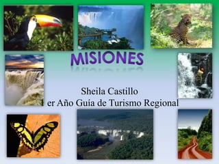 Sheila Castillo
1 er Año Guía de Turismo Regional
 