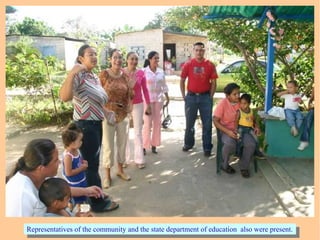 Representatives of the community and the state department of education also were present.Representatives of the community and the state department of education also were present.
 