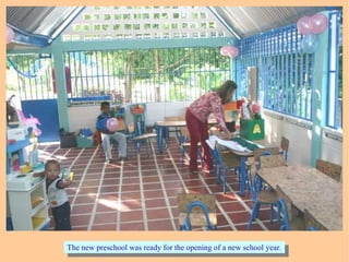 The new preschool was ready for the opening of a new school year.The new preschool was ready for the opening of a new school year.
 