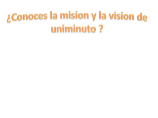 Mision vision cm