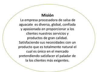 Mision, vision y objetivos