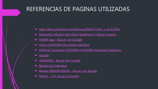 Mision y vision de empresas | PPT