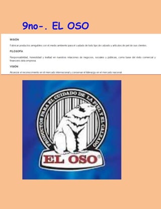 9no-. EL OSO 
 