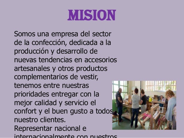 Mision y vision gbi final