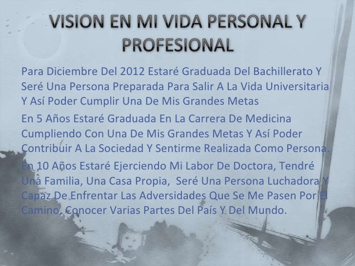 Vision personals