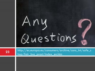 Misleading Advertising in the EU | PDF