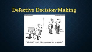DECISION MAKING
• Predictors were solely based on money and past performance.
• Low face validity, some players didn’t und...