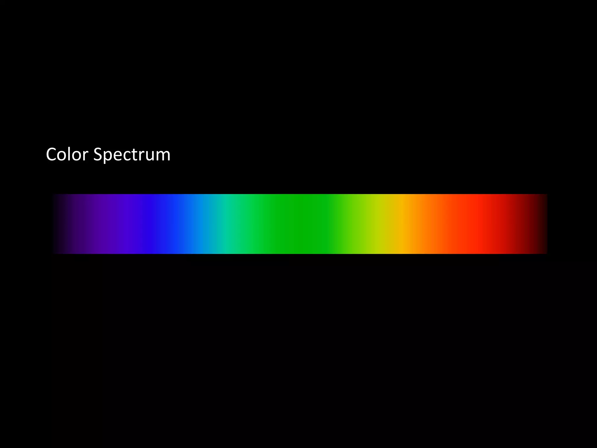 Color Spectrum

 