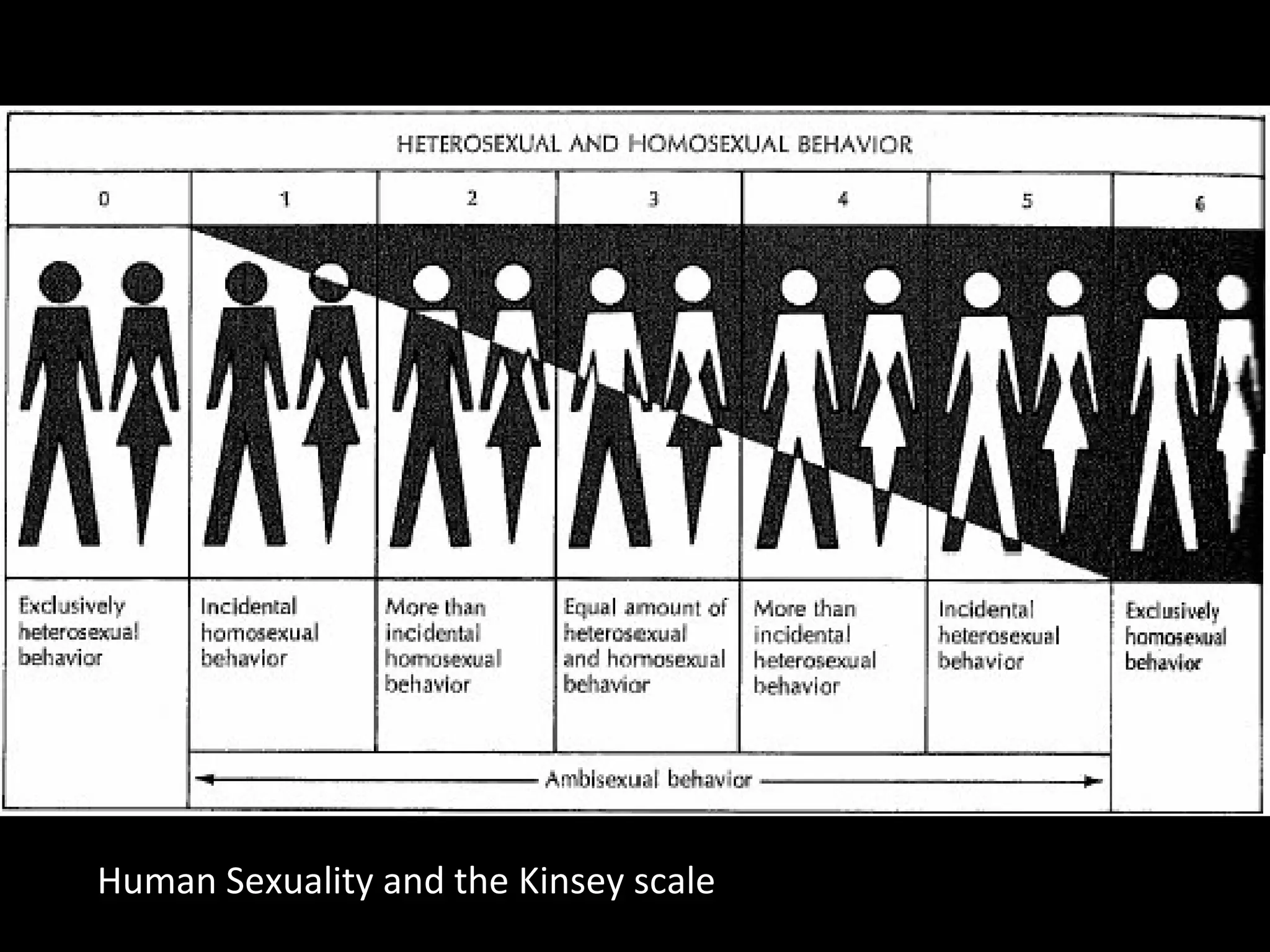 Human Sexuality and the Kinsey scale

 