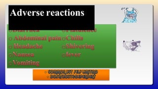 Adverse reactions
 