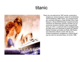 titanic ,[object Object]