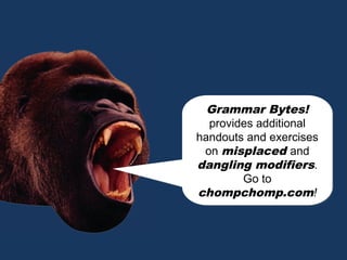 Misplaced-Modifiers English Grammar lesson.ppt