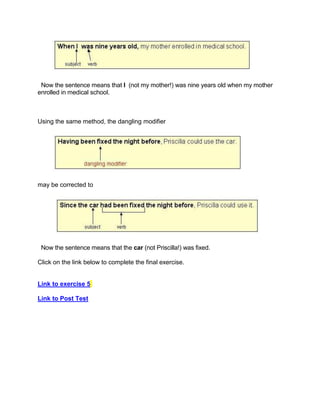 Dangle Method Misplaced modifier.docx