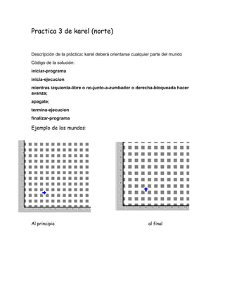 Mis practicas de karel | DOC