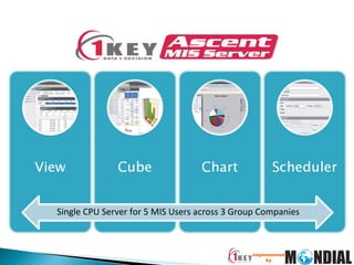 Single CPU Server for 5 MIS Users across 3 Group Companies 