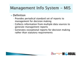 1KEY BI for MIS from Tally