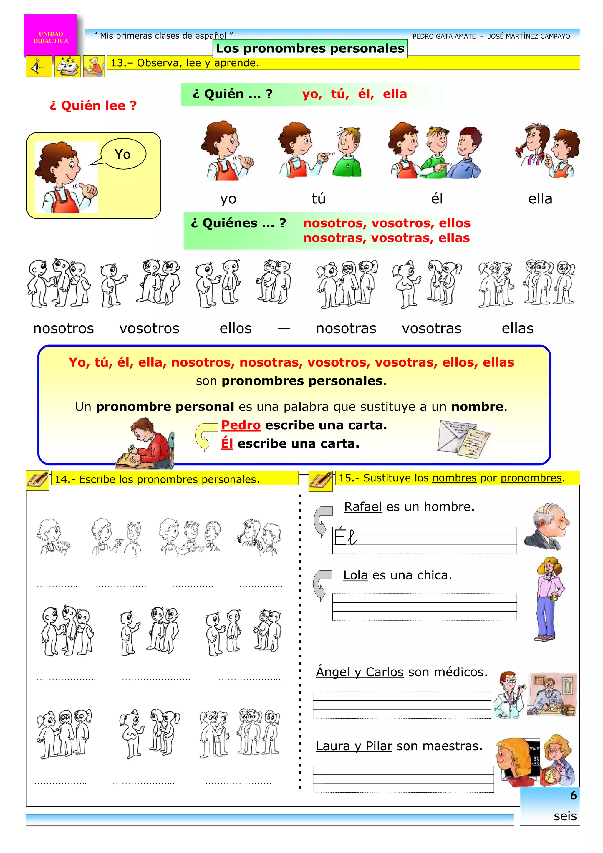 Mis primeras clases de español | PDF