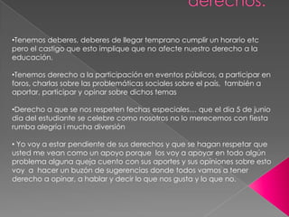 No ser objeto de discriminación por razones económicas, de raza, sexo, religión, ideología u otras