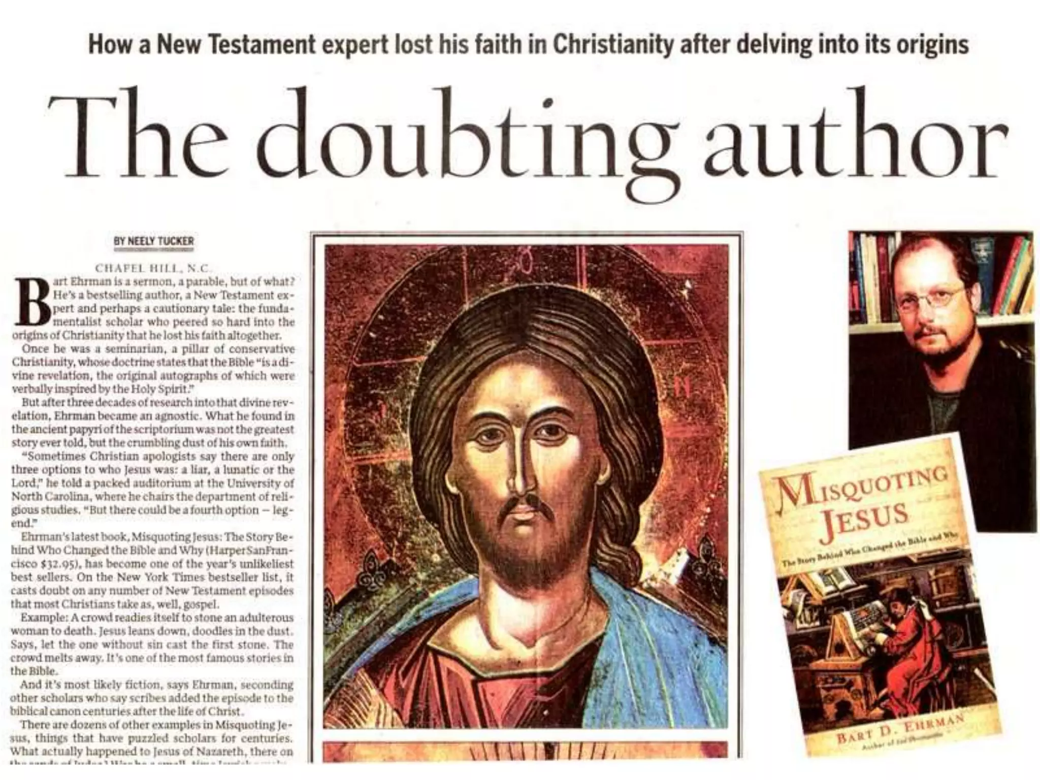 Misquoting Jesus - Addressing claims that the Bible has been corrupted ...