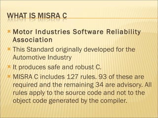 Misra c | PPT