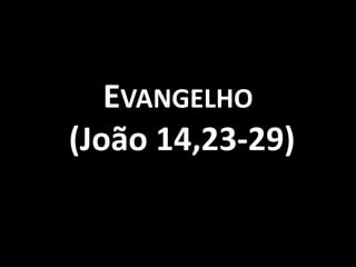 Evangelho  (João 14,23-29)