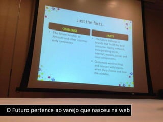 O Futuro pertence ao varejo que nasceu na web
 