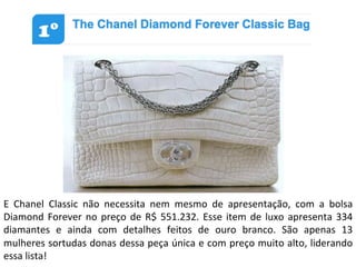 chanel diamond forever classic bolsa