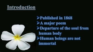 The last invocation by Walt whitman......Hadeeqa Batool | PPT