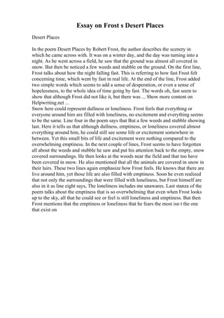 Miss Brill Analysis Essay | PDF