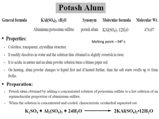 Melting point – 940 c
 