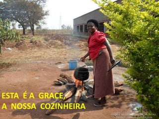 ESTA É A GRACE,
A NOSSA COZINHEIRA
FRIENDS NEEDED!Project: BOOKS for ALL.
Campanha Missionária FMA2013
 
