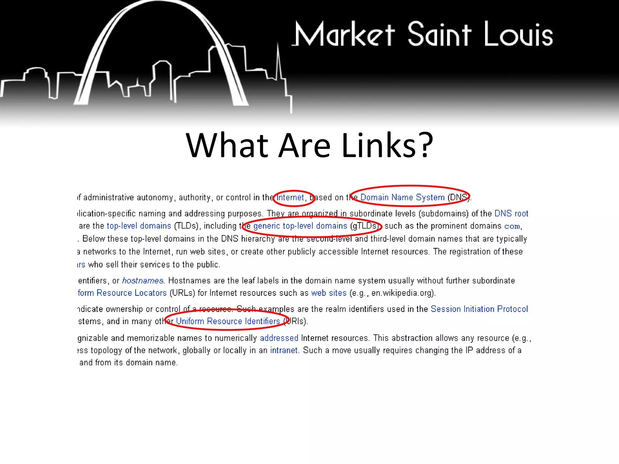 What Are Links? 