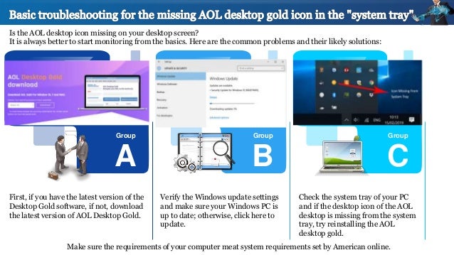 Missing AOL Desktop Gold icon - Ultimate guide