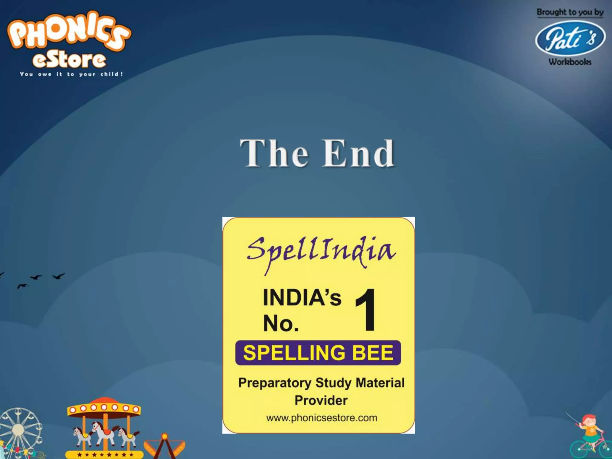 Missing Letters - TESTS by Debashis Pati ... a Spell india initiative