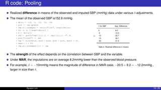 Missing value imputation (slide) | PDF