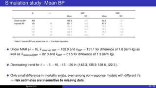 Missing value imputation (slide) | PDF
