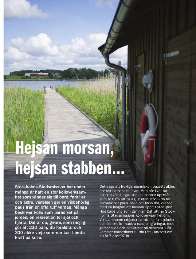 Vår tidning Mission Sommaren 2016