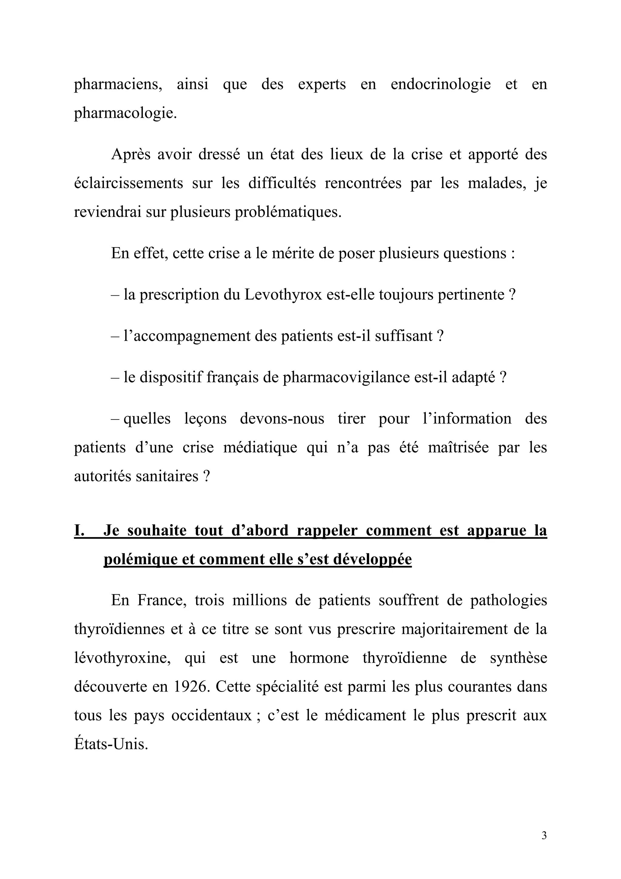En Finir Avec L Hypothyroïdie Pdf Gratuit Mission « flash » sur le Levothyrox