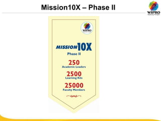 Mission10X – Phase II
 