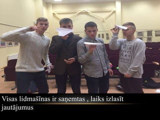 Visas lidmašīnas ir saņemtas , laiks izlasīt
jautājumus
 