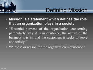 Mission and Objectives | PPTX
