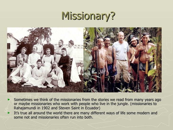 Missionary Presentation