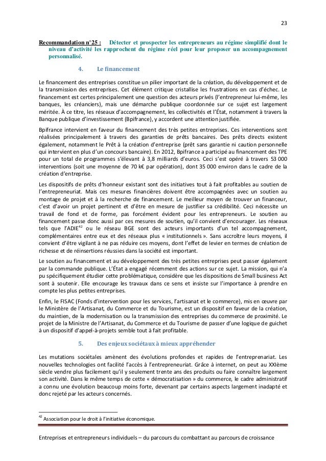 Mission Laurent Grandguillaume rapport final