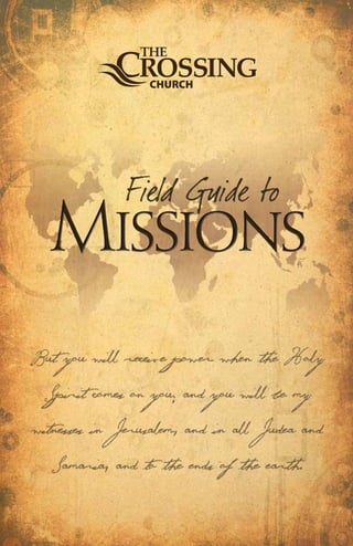 Missions Guide Booklet
