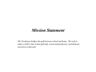 Mission Statement 